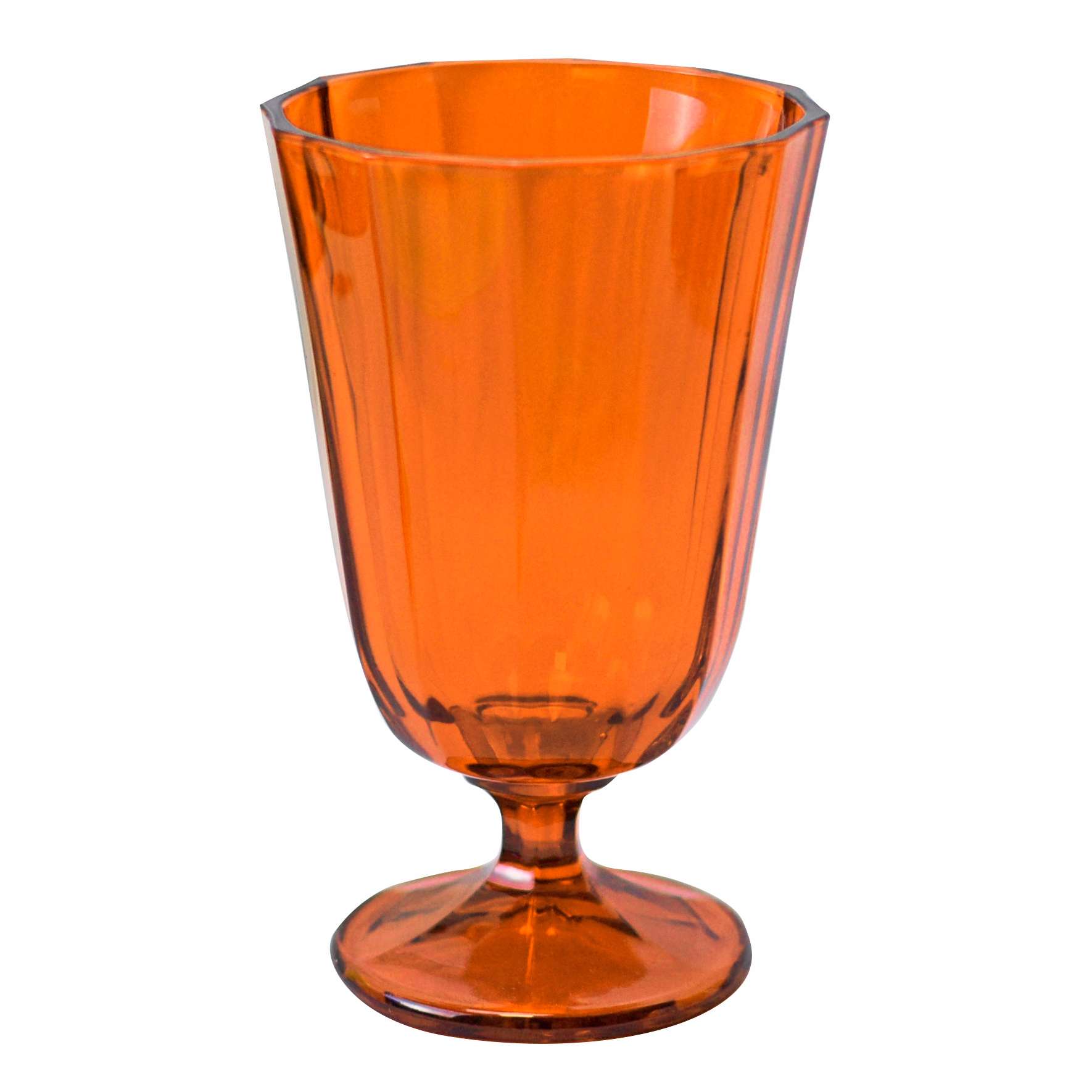ARCUCCI - ANA LOW GLASS GLASS 25CL - SET OF 6 GLASSES - Orange